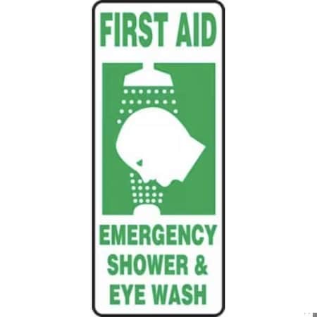Accuform SAFETY SIGN FIRST AID  EMERGENCY SHMFSD996XV SHMFSD996XV